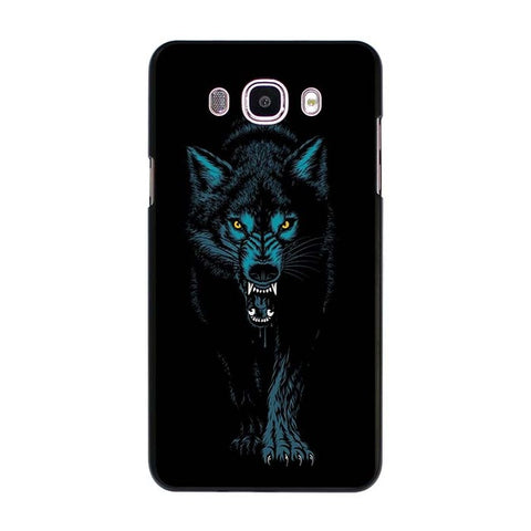 Hot Sale The Wolf design hard black Case for Samsung Galaxy J7 J5 2016 J7 Prime J510 J5 Prime J3 J2 2016 J1 - Wolfmall
