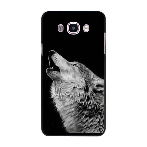 Hot Sale The Wolf design hard black Case for Samsung Galaxy J7 J5 2016 J7 Prime J510 J5 Prime J3 J2 2016 J1 - Wolfmall