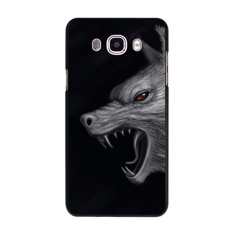 Hot Sale The Wolf design hard black Case for Samsung Galaxy J7 J5 2016 J7 Prime J510 J5 Prime J3 J2 2016 J1 - Wolfmall