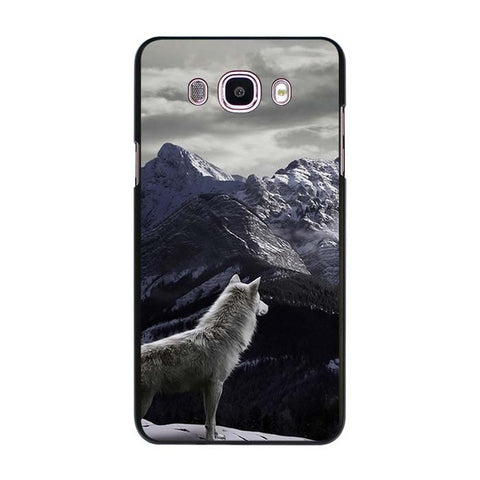 Hot Sale The Wolf design hard black Case for Samsung Galaxy J7 J5 2016 J7 Prime J510 J5 Prime J3 J2 2016 J1 - Wolfmall