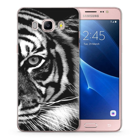 Case For Samsung Galaxy A3 A5 2016 2015 2017 prime J1 J2 J3 J5 J7  G530H S8/plus Note 8 TPU Soft Tiger Wolf Painted Case C045 - Wolfmall