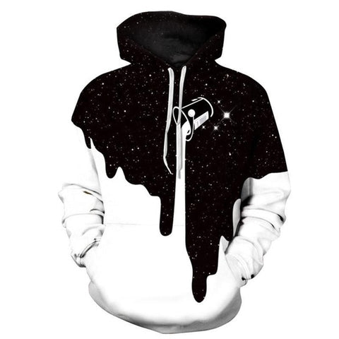 2017 Hot Sell Hooded 3D Wolf head Sweatshirts Men/women Hoodies Print Wolf Autumn 3d print Fashion Couple Hooded Sweatshirts - Wolfmall