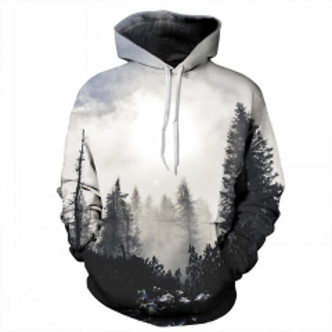 Ice Fire Wolf Hoodies 3D Men Women Sweatshirts Fashion Pullover Autumn Tracksuits Harajuku Outwear Casual Animal Male Jacket - Wolfmall