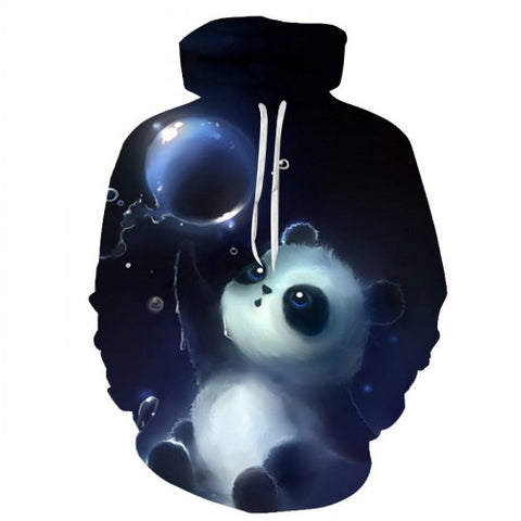 Ice Fire Wolf Hoodies 3D Men Women Sweatshirts Fashion Pullover Autumn Tracksuits Harajuku Outwear Casual Animal Male Jacket - Wolfmall