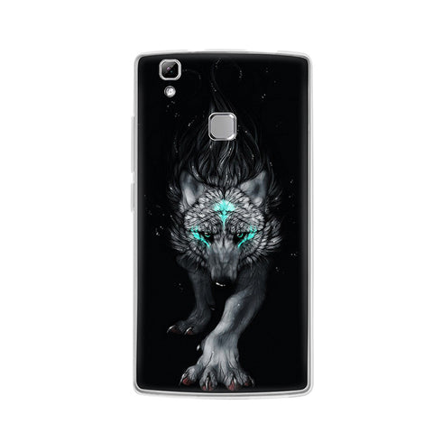 Phone Case for Doogee mix 2 mix2 BL5000 7000 X10 20 30 Shoot1 2 Black Wolf Lion TPU NEW Transparen Soft Silicone Back Cover - Wolfmall