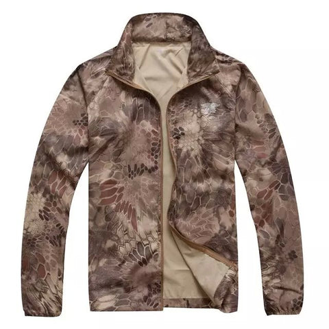 Tactical Typhon Anti-UV Jacket Summer Typhon Ultra-light Jacket Outdoor Quick Dry Jacket Travelling Easy Carry Jacket - Wolfmall