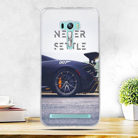 Case for Asus Zenfone Selfie ZD551KL Cover Thin Soft Silicone TPU Cart WOLF Phone Case for Asus ZenFone Selfie ZD551KL 5.5" Bags - Wolfmall