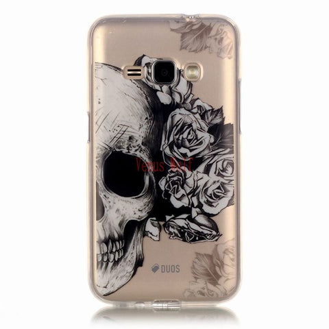 For Samsung Galaxy J1 2016 SM-J120F J120FN SM-J120FN Case Silicon Cartoon Phone Case for coque Samsung Galaxy J1 6 2016 cover - Wolfmall