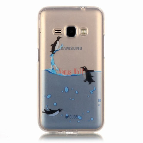 For Samsung Galaxy J1 2016 SM-J120F J120FN SM-J120FN Case Silicon Cartoon Phone Case for coque Samsung Galaxy J1 6 2016 cover - Wolfmall