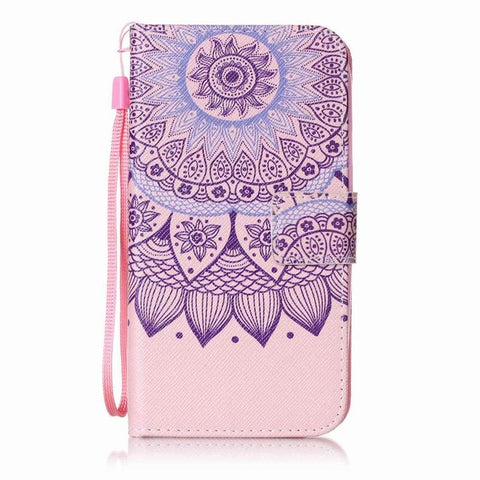 For Coque Samsung Galaxy Grand Neo Case Leather Wallet Flip Phone Case Samsung Galaxy Grand Neo Cover i9060 Gran Neo Plus Case - Wolfmall