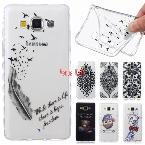 For Capa Samsung Galaxy A5 Case 2015 Cover Case for Samsung A5 Phone Covers For Samsung Galaxy A5 Cover Case Transparent Silicon - Wolfmall